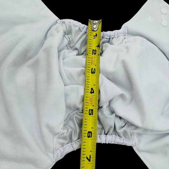Reusable Baby Cloth Diapers W/ Inserts One Size Cloud & Polka Dot Patterns - Picture 9 of 15